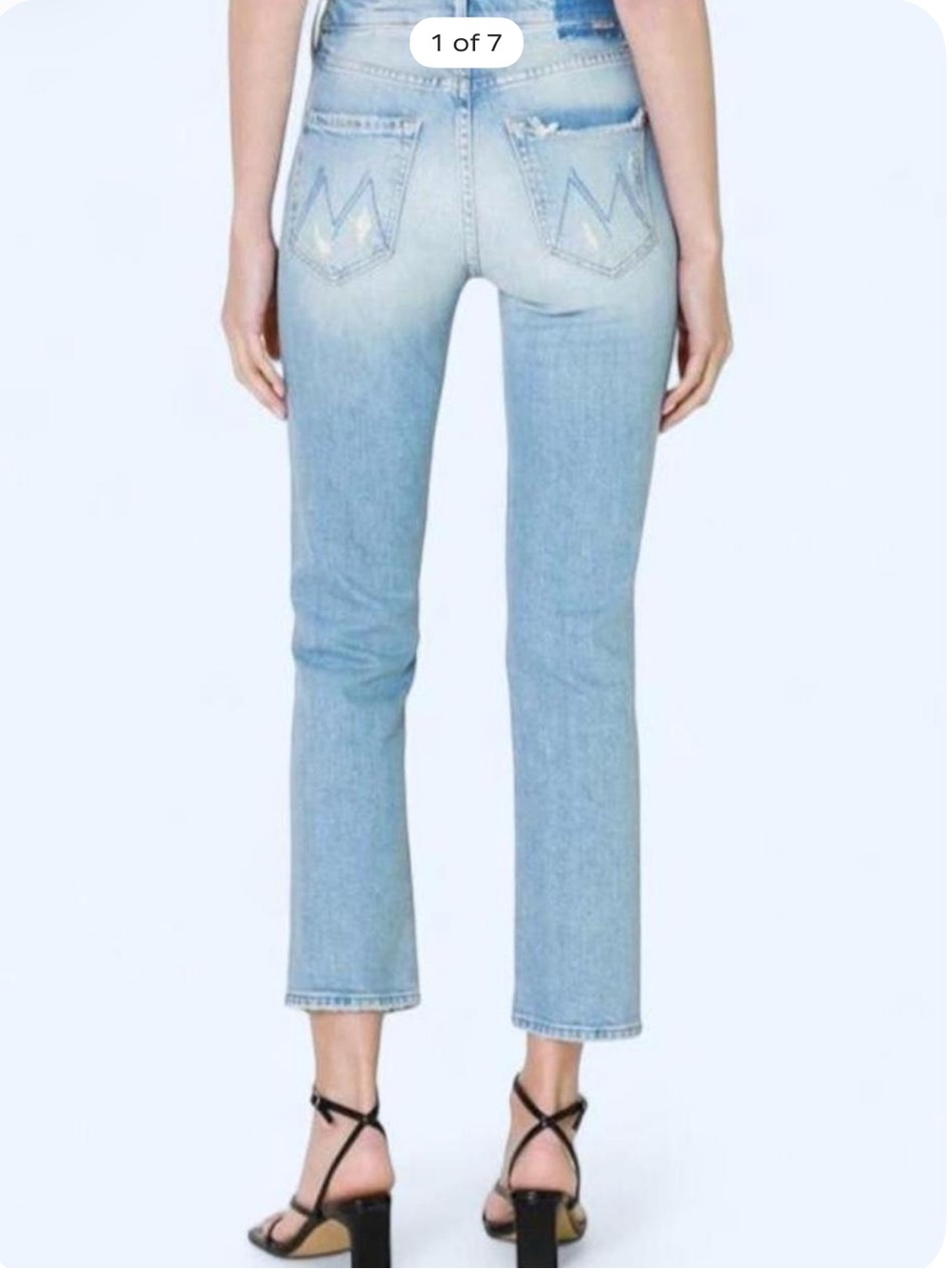 Mother Denim “The Trickster Ankle”